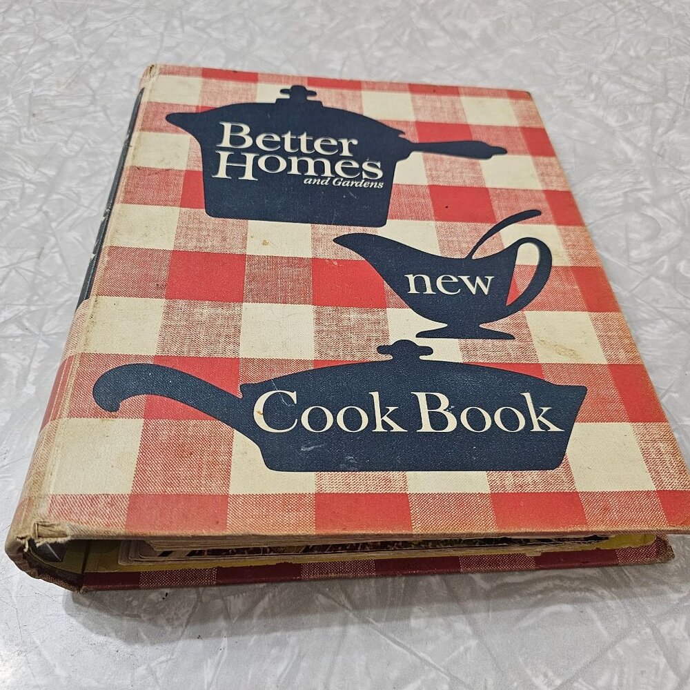 Better Homes new Cookbook 1960s ephemera paper craft Scrapbooking Collage Mixed